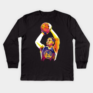 JORDAN POOLE Kids Long Sleeve T-Shirt